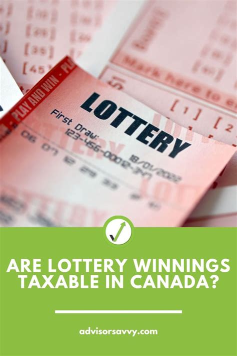 are lottery winnings taxable in canada Gambling Winnings Tax in Canada - is Online gambling taxable in Canada 2023